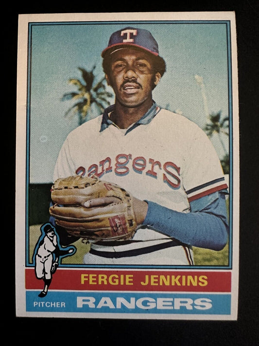 1976 Topps Fergie Jenkins (#250) EX HOFer, Cy Young ^GRUMPYBUCK^