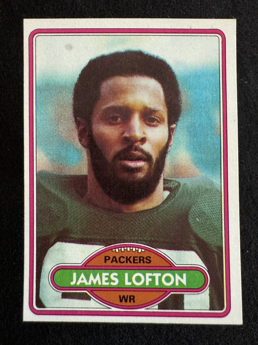 1980 Topps James Lofton (#78) NM HOFer, Packers Deep Threat ^GRUMPYBUCK^