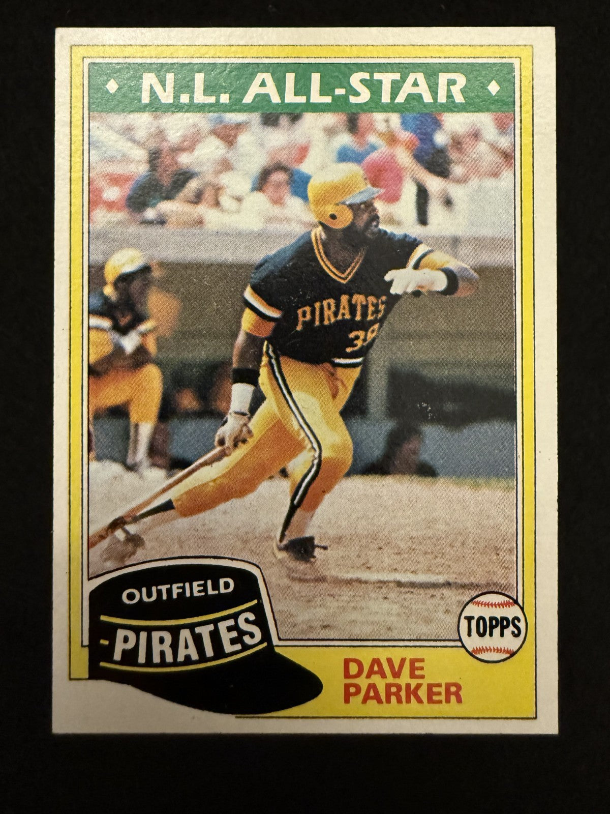 1981 Topps Dave Parker (#640) NM HOFer, The Cobra ^GRUMPYBUCK^