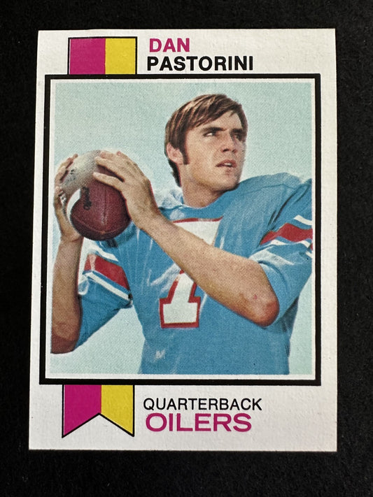 1973 Topps Dan Pastorini (#225) NM Oilers Great ^GRUMPYBUCK^