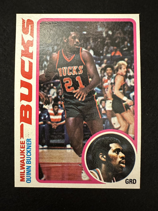 1978-79 Topps Quinn Buckner (#29) NM Rookie Card, Hoops Winner ^GRUMPYBUCK^