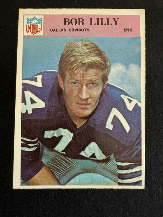 1966 Philadelphia Bob Lilly (#60) EX HOFer, Cowboys Great ^GRUMPYBUCK^