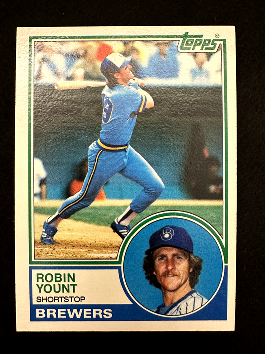 1983 Topps Robin Yount (#350) NM AL MVP & HOFer ^GRUMPYBUCK^
