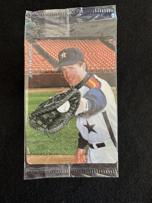 1992 Mother's Cookies Jeff Bagwell (#4) NM Still in Wrapper! HOFer ^GRUMPYBUCK^