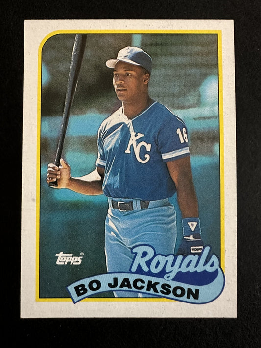 1989 Topps Bo Jackson (#540) NM 2-Sport Star, All-Star ^GRUMPYBUCK^