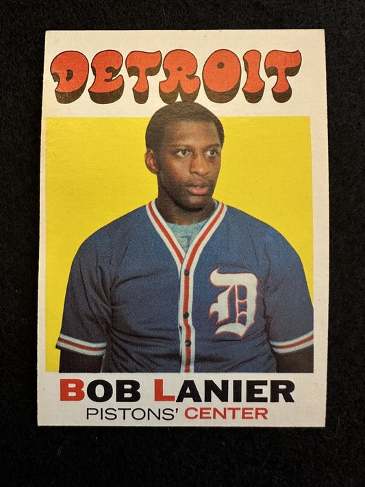 1971–72 Topps Bob Lanier (#63) NM HOF Pistons Big Man ^GRUMPYBUCK^