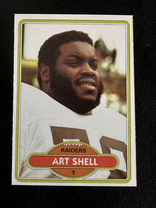 1980 Topps Art Shell (#382) NM HOFer, Raiders Great ^GRUMPYBUCK^