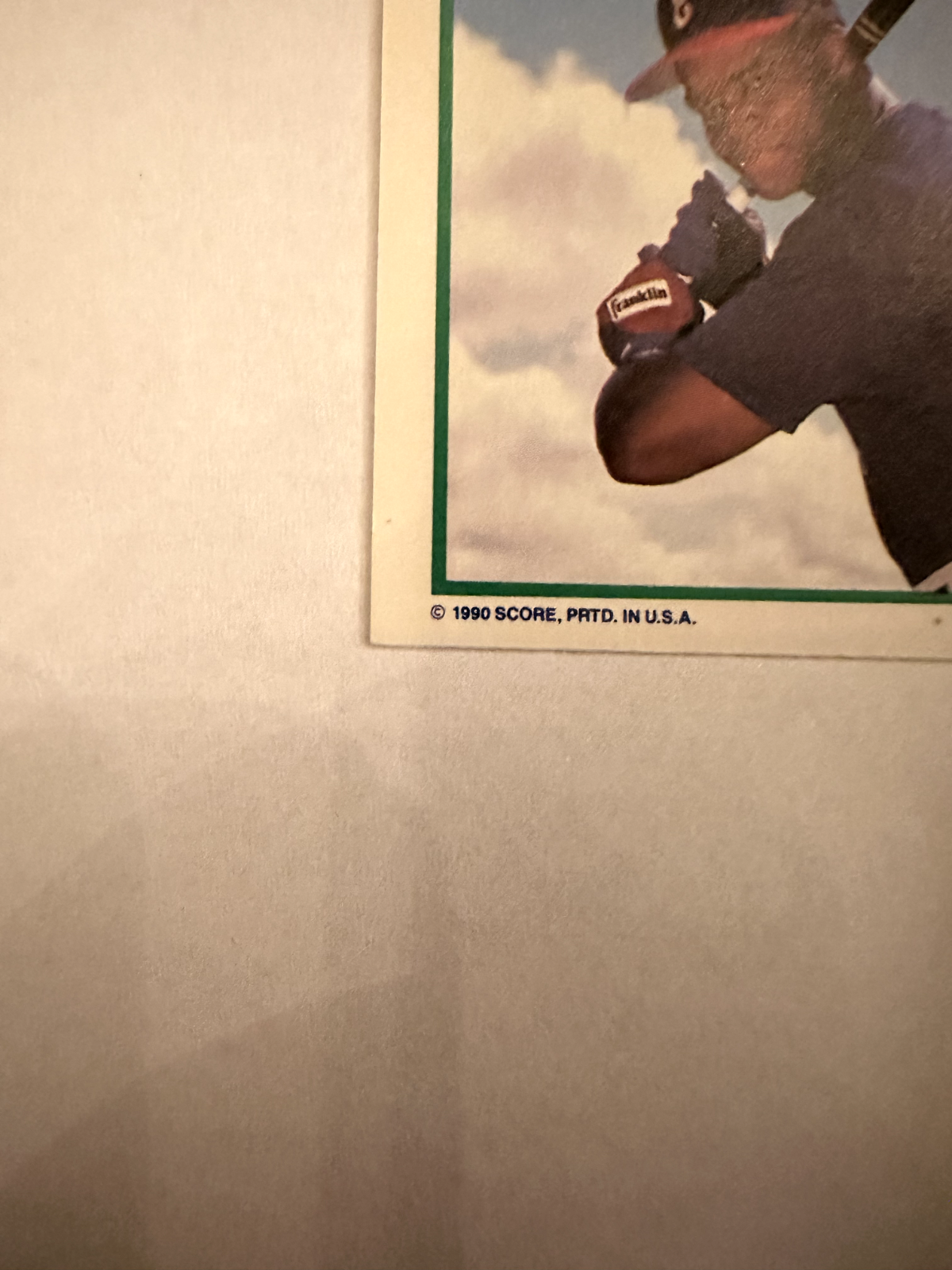 1990 Score Frank Thomas 1st Round Pick Rookie Card – Hall of Fame Beginnings