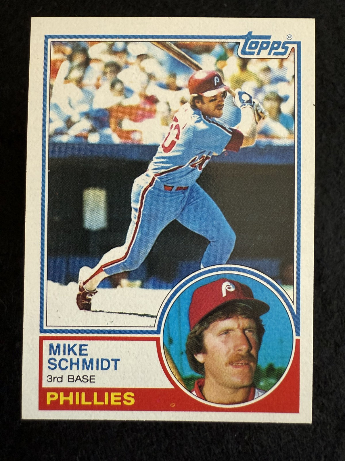 1983 Topps Mike Schmidt (#300) NM HOFer, Phillies Powerhouse ^GRUMPYBUCK^