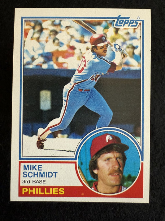 1983 Topps Mike Schmidt (#300) NM HOFer, Phillies Powerhouse ^GRUMPYBUCK^