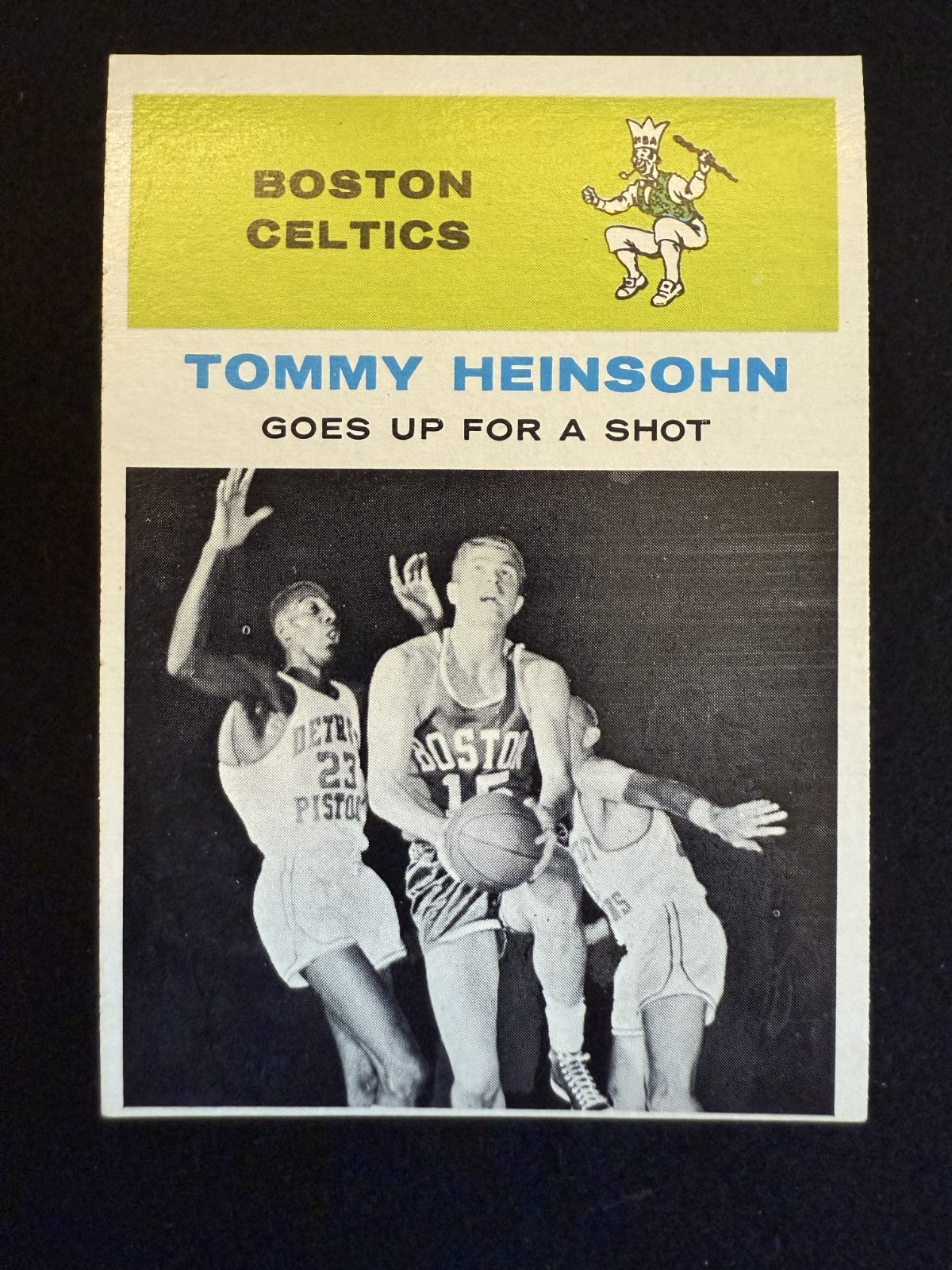 1961-62 Fleer Tom Heinsohn (#54) EX HOFer, NBA Champ & Boston Icon ^GRUMPYBUCK^