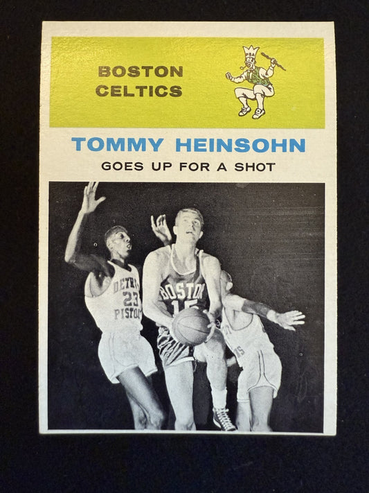 1961-62 Fleer Tom Heinsohn (#54) EX HOFer, NBA Champ & Boston Icon ^GRUMPYBUCK^