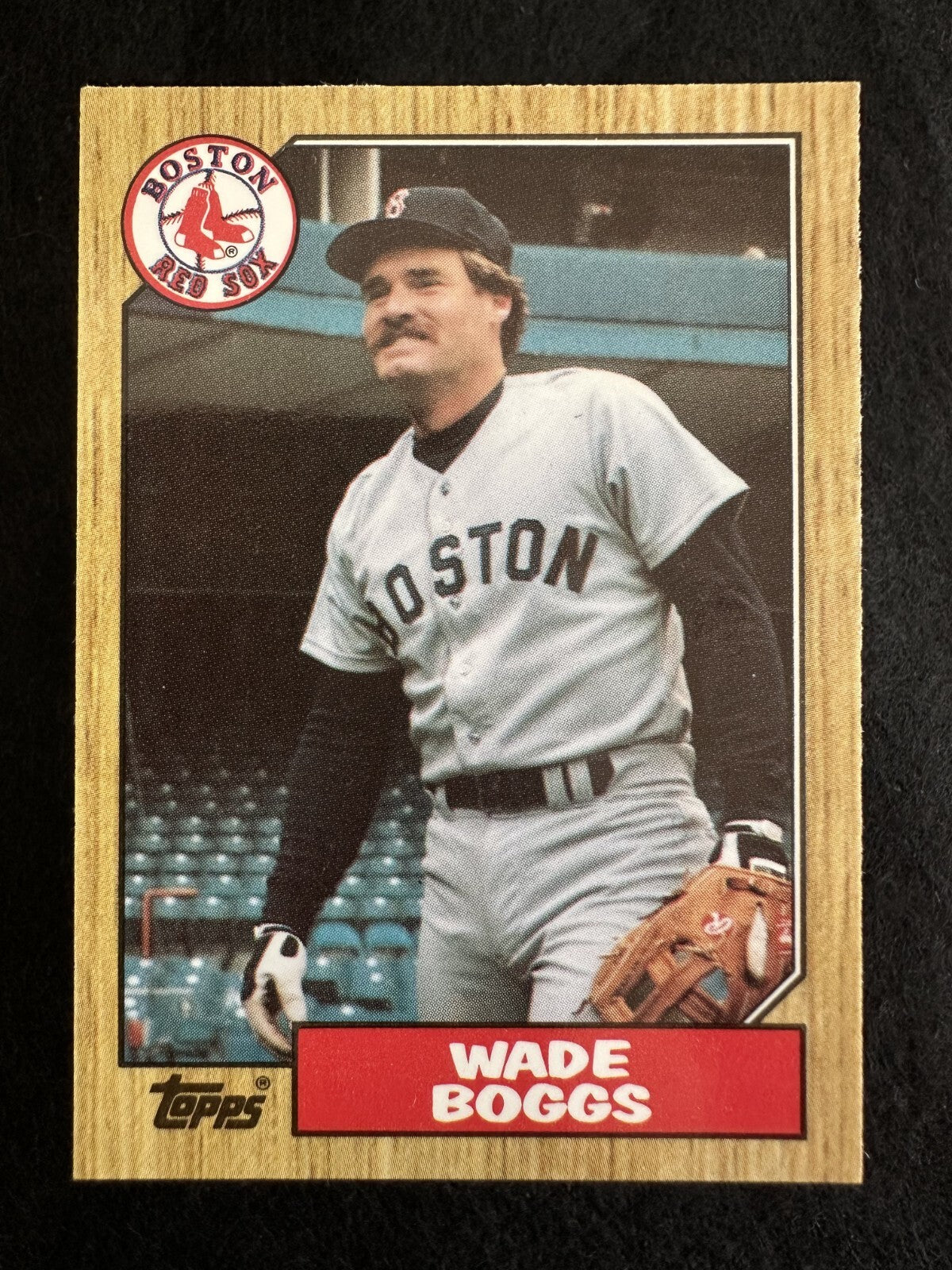 1987 Topps Tiffany Wade Boggs (#150) NM HOFer, 3K Hits, WS Champ ^GRUMPYBUCK^
