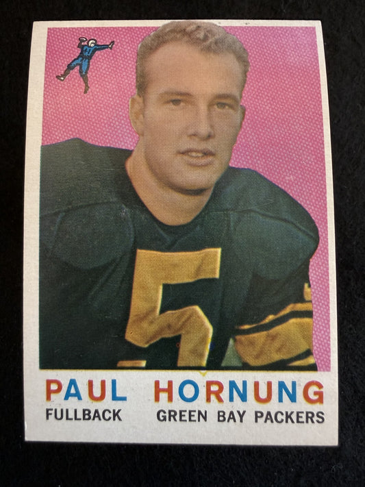 1959 Topps Paul Hornung (#82) Heisman Winner, HOFer, SB/NFL Champ ^GRUMPYBUCK^