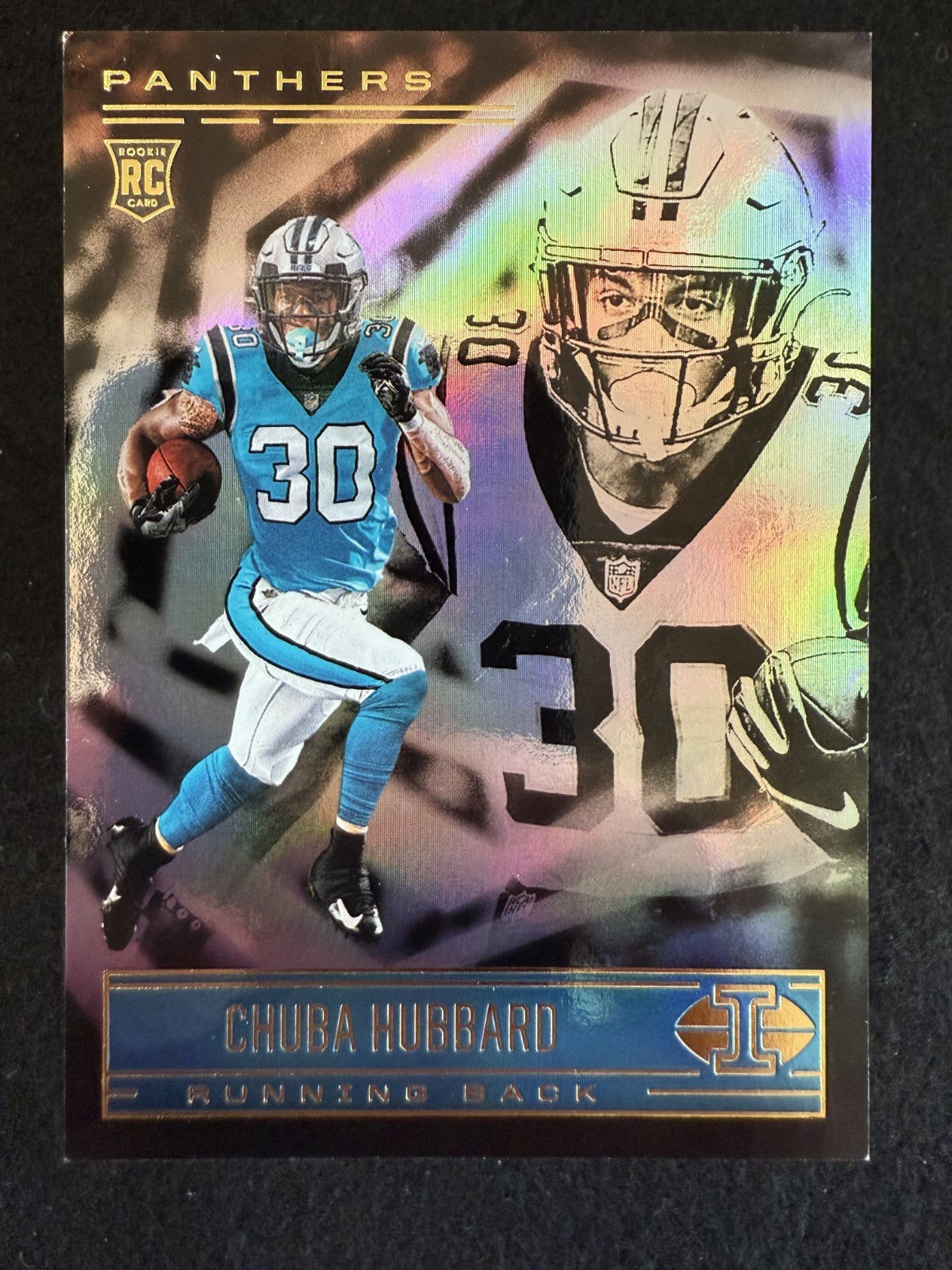 2021 Panini Illusions Chuba Hubbard (#83) NM Rookie Card ^GRUMPYBUCK^