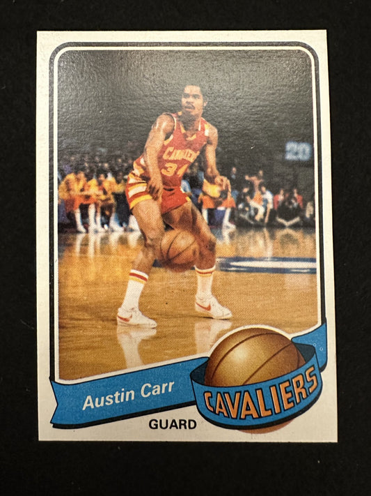 1979-80 Topps Austin Carr (#76) NM Wax Fresh, Cavs Scoring Star ^GRUMPYBUCK^