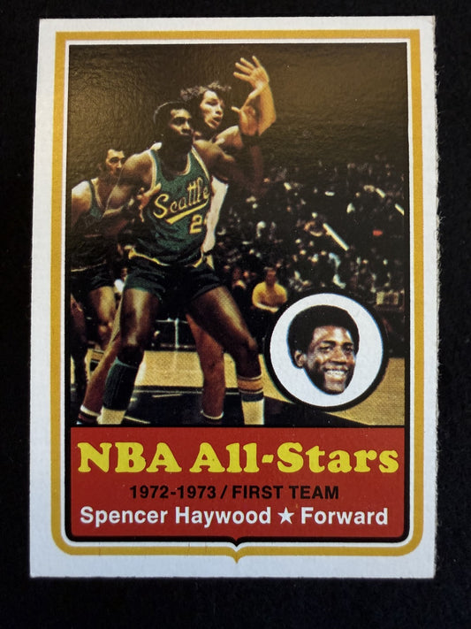 1973-74 Topps Spencer Haywood (#120) EX ABA/NBA Pioneer ^GRUMPYBUCK^
