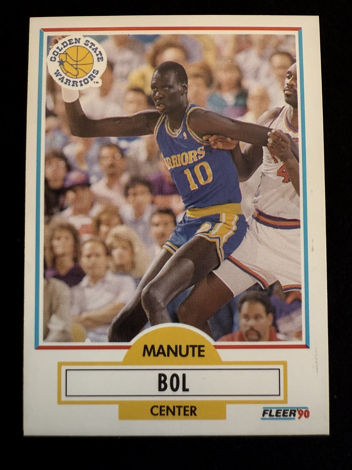 1990-91 Fleer Manute Bol (#62) NM Skyscraper Center ^GRUMPYBUCK^