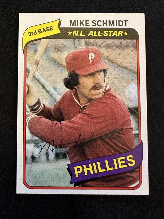 1980 Topps Mike Schmidt (#270) NM HOFer, Phillies Legend ^GRUMPYBUCK^