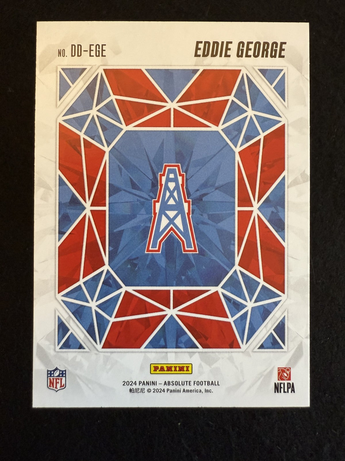 2024 Panini Absolute Draft Diamonds Eddie George (#DD-EGE) MINT ^GRUMPYBUCK^