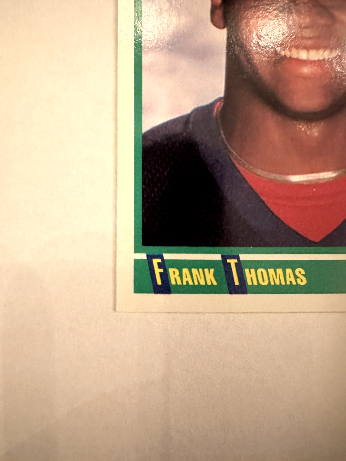 1990 Score Frank Thomas 1st Round Pick Rookie Card – Hall of Fame Beginnings