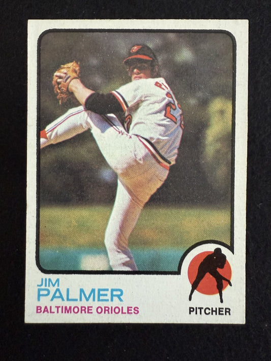 1973 Topps Jim Palmer (#160) EX HOFer, Orioles Ace ^GRUMPYBUCK^