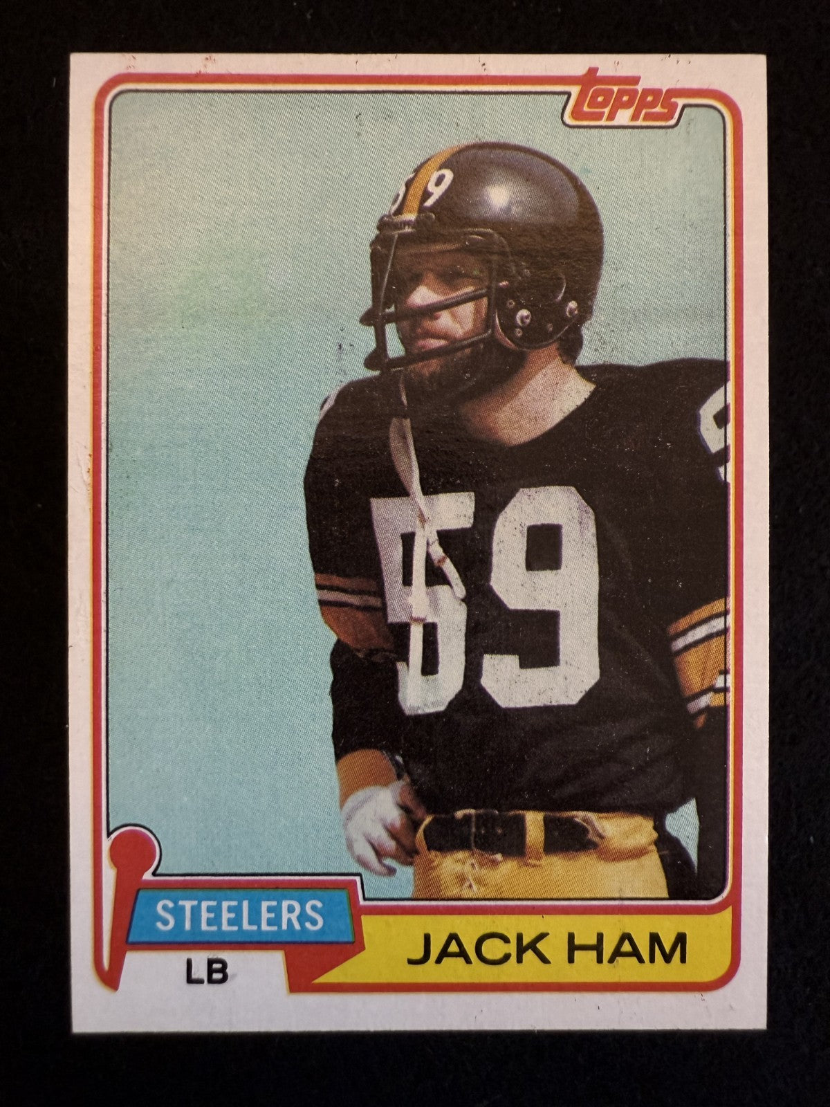 1981 Topps Jack Ham (#235) EX HOFer, Steelers Great ^GRUMPYBUCK^