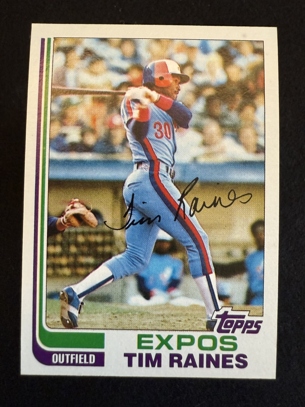 1982 Topps Tim Raines (#70) NM HOFer, Expos Great ^GRUMPYBUCK^