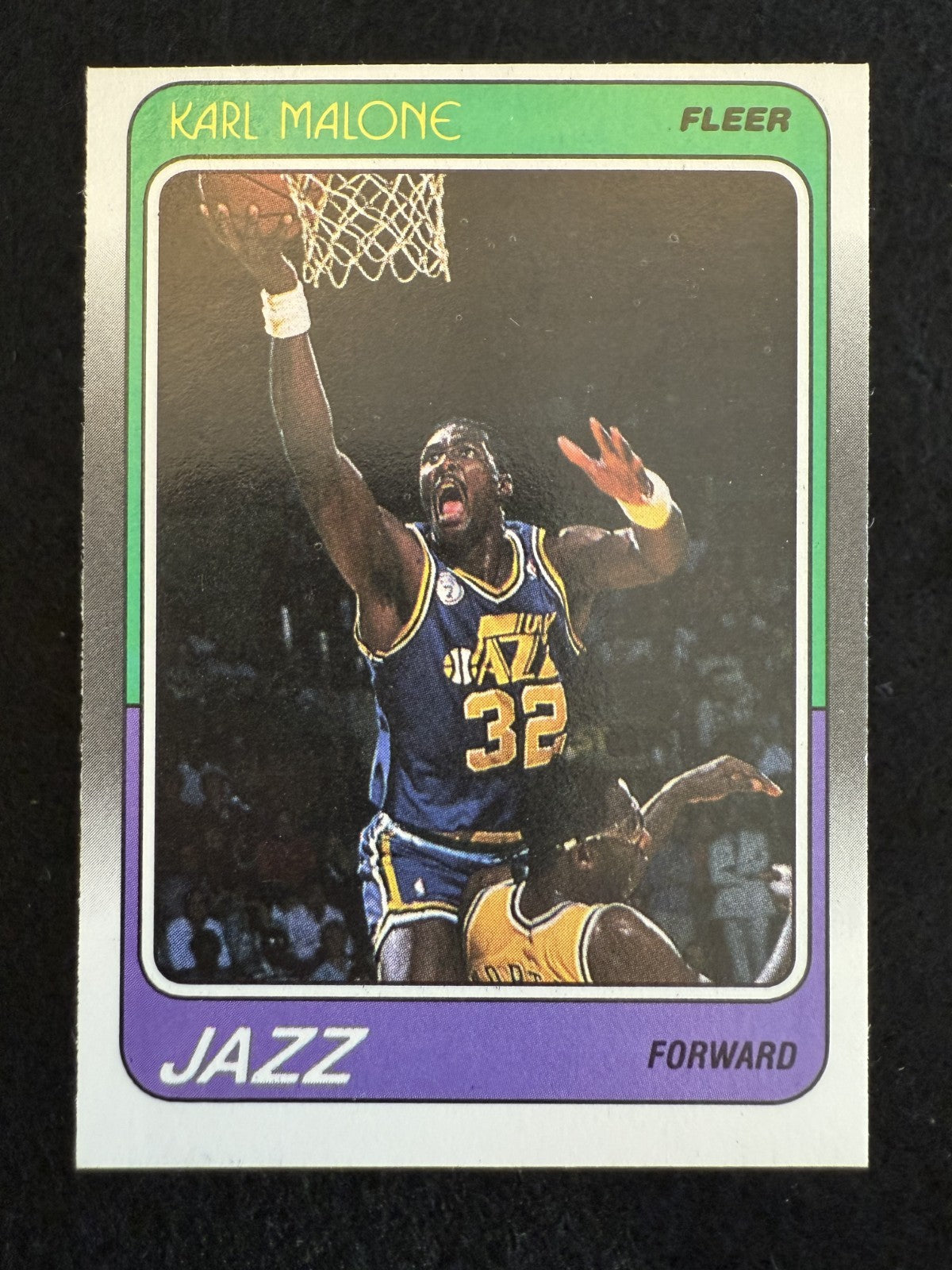 1988-89 Fleer Karl Malone (#114) NM The Mailman, HOFer ^GRUMPYBUCK^