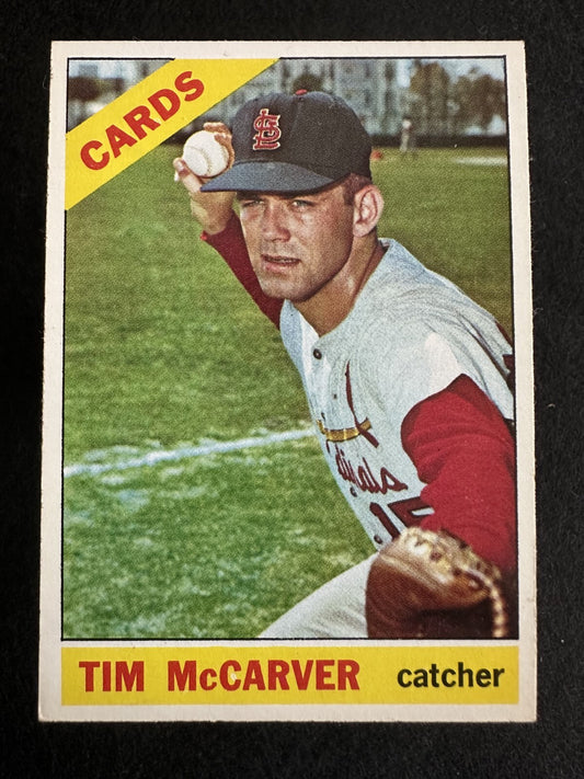1966 Topps Tim McCarver (#275) EX Cardinals Catcher, All Star ^GRUMPYBUCK^