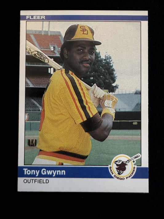 1984 Fleer Tony Gwynn (#301) NM HOFer, Padres Hitting Legend ^GRUMPYBUCK^