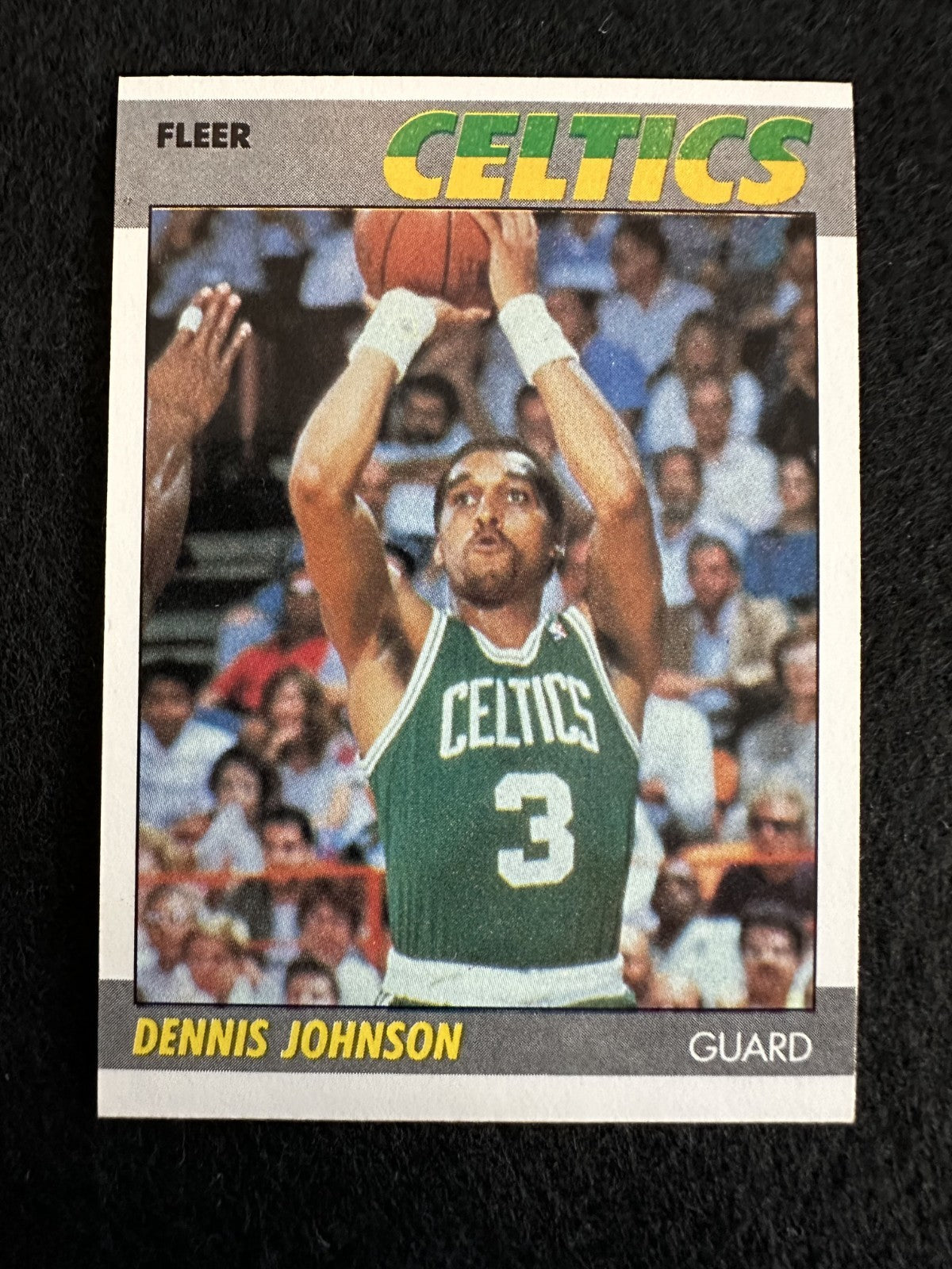 1987-88 Fleer Dennis Johnson (#54) NM Celtics Dynasty, NBA Champ ^GRUMPYBUCK^