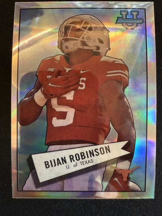 2022 Bowman U Chrome Bijan Robinson (#52BF-18) NM Rookie Card ^GRUMPYBUCK^