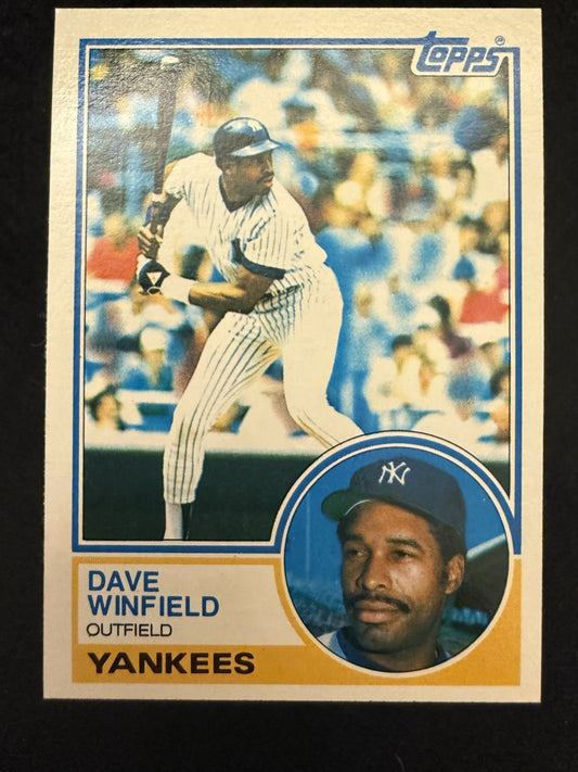 1983 Topps Dave Winfield (#770) NM HOFer, 3K Hits, WS Champ ^GRUMPYBUCK^