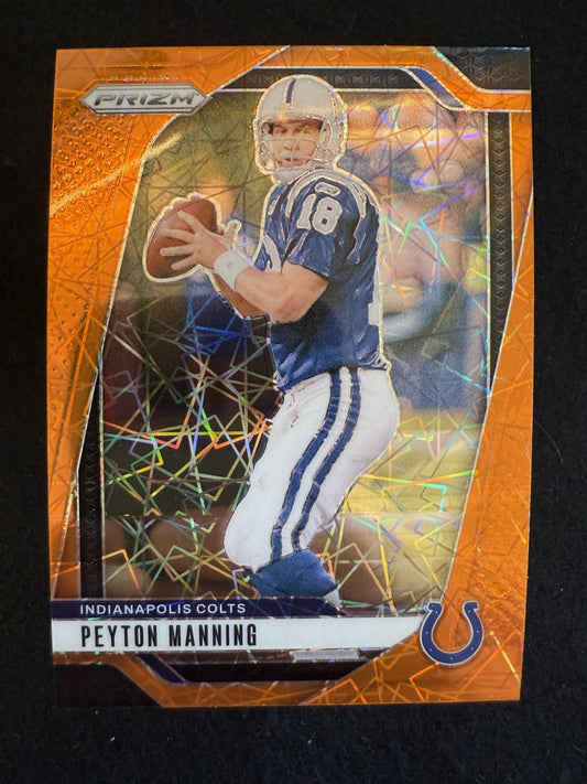 2024 Prizm Peyton Manning (#126) MINT Lazer Prizm, HOFer ^GRUMPYBUCK^