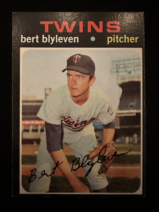 1971 Topps Bert Blyleven (#26) EX Rookie Card, HOFer, Twins Ace ^GRUMPYBUCK^