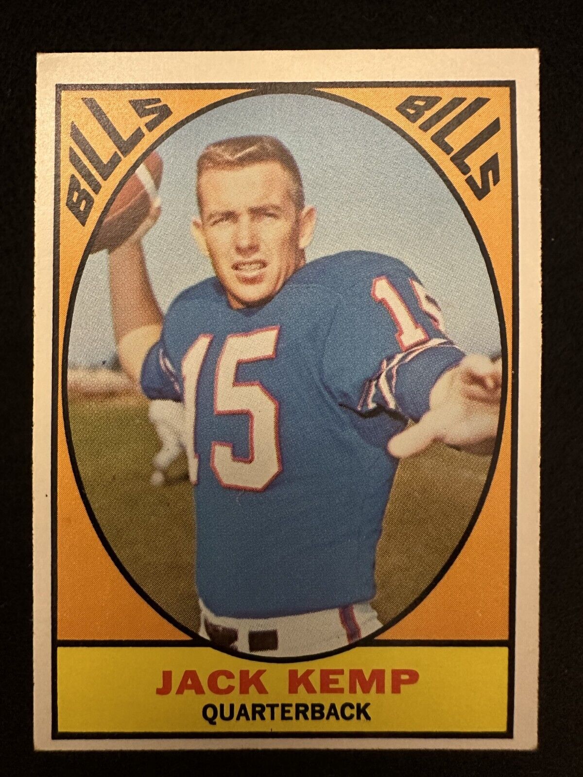 1967 Topps Jack Kemp (#24) NM HOFer, AFL Champ, Bills Great ^GRUMPYBUCK^