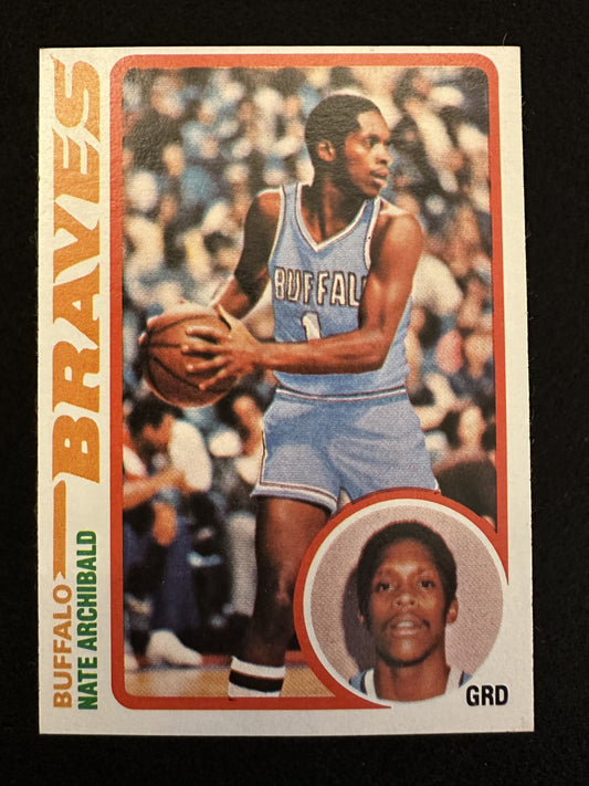 1978–79 Topps Tiny Archibald (#26) NM HOFer, Celtics/Kings Star ^GRUMPYBUCK^