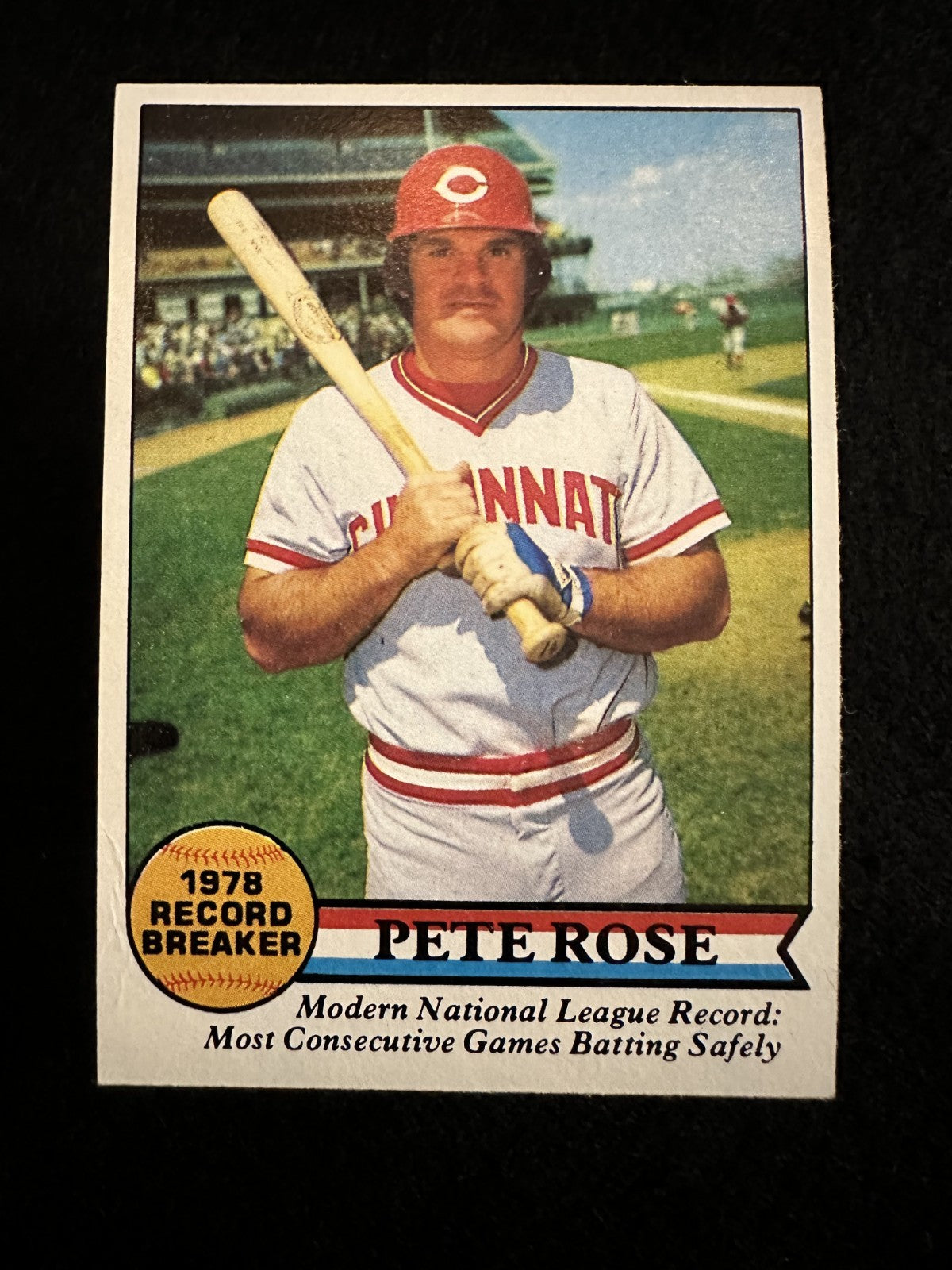 1979 Topps Pete Rose (#204) EX Record Breaker, Hit King ^GRUMPYBUCK^