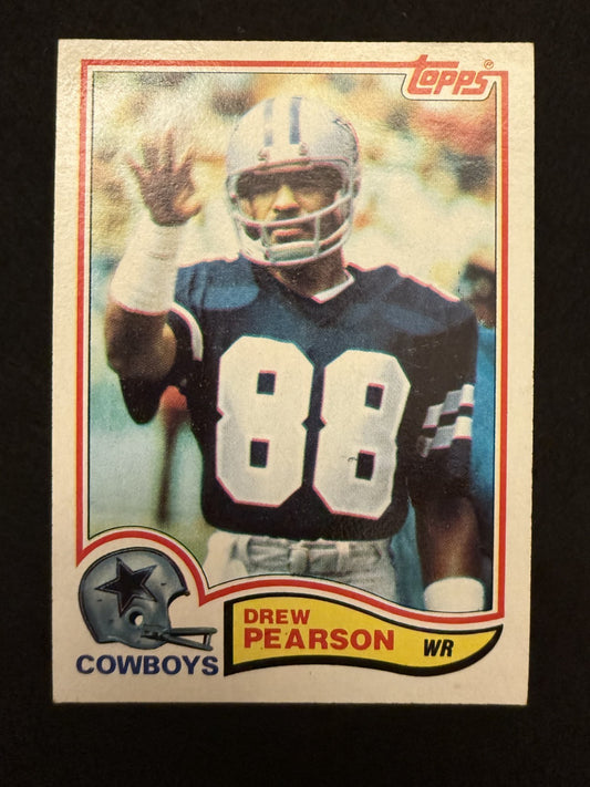 1982 Topps Drew Pearson (#321) EX HOFer, Cowboys Legend ^GRUMPYBUCK^