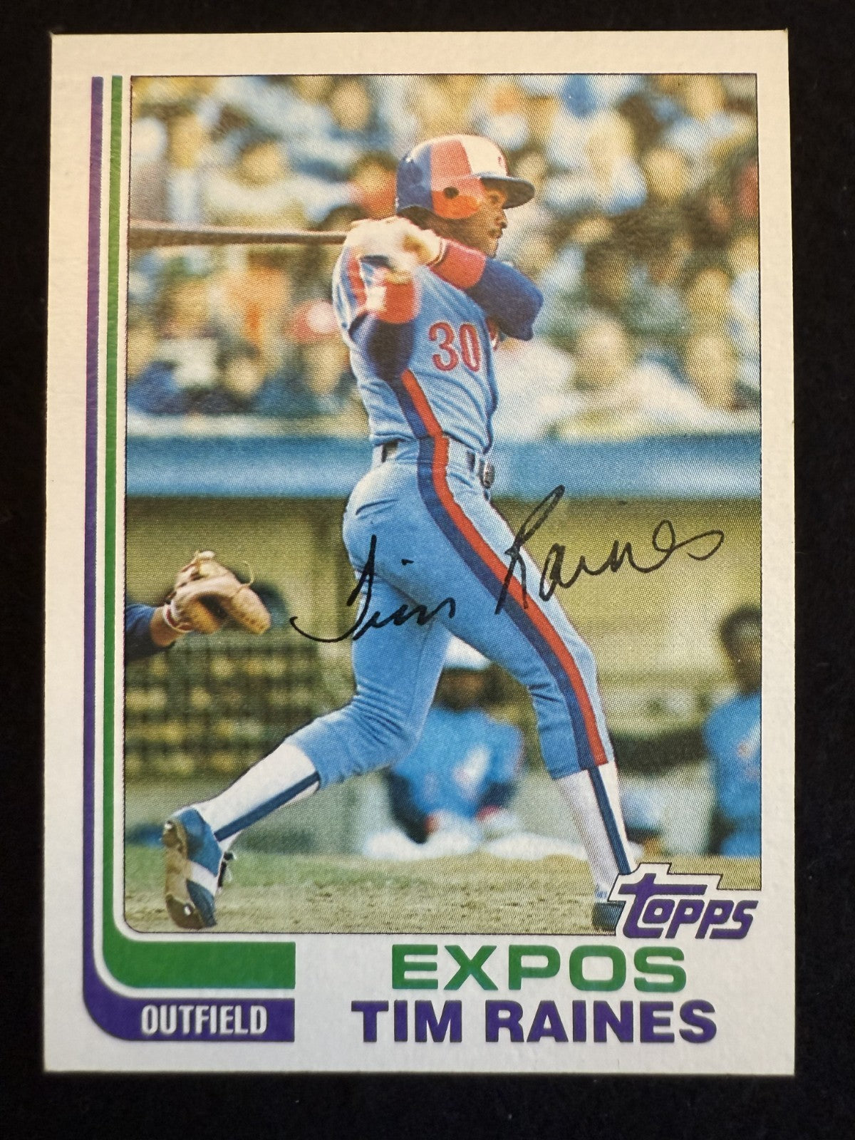 1982 Topps Tim Raines (#70) NM HOFer, Speed Demon, Expos Great ^GRUMPYBUCK^