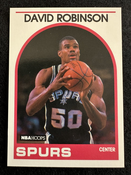 1989-90 NBA Hoops David Robinson (#310) NM Rookie Card, HOFer ^GRUMPYBUCK^