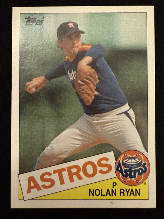 1985 Topps Nolan Ryan (#760) EX HOFer, All-Time K Leader ^GRUMPYBUCK^