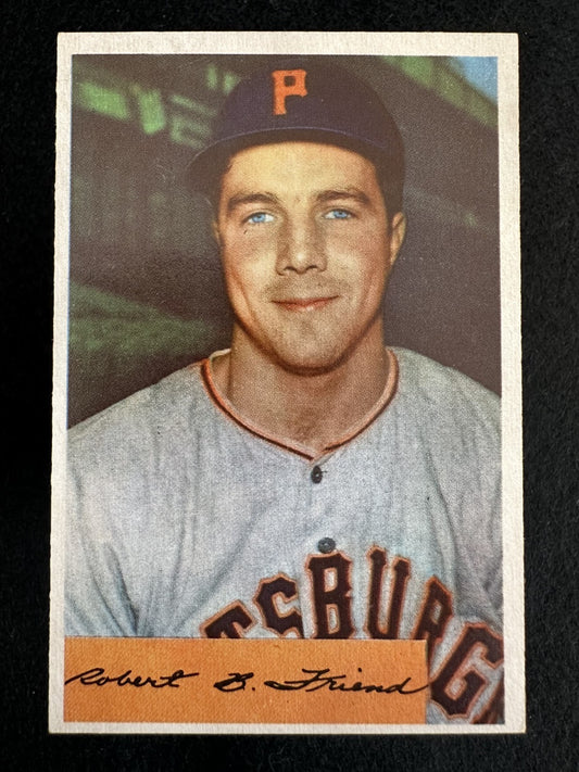 1954 Bowman Bob Friend (#43) NM Pirates Ace, Vintage Classic ^GRUMPYBUCK^