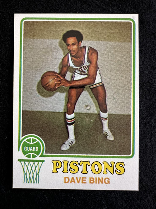 1973–74 Topps Dave Bing (#170) NM HOFer, Pistons Star ^GRUMPYBUCK^