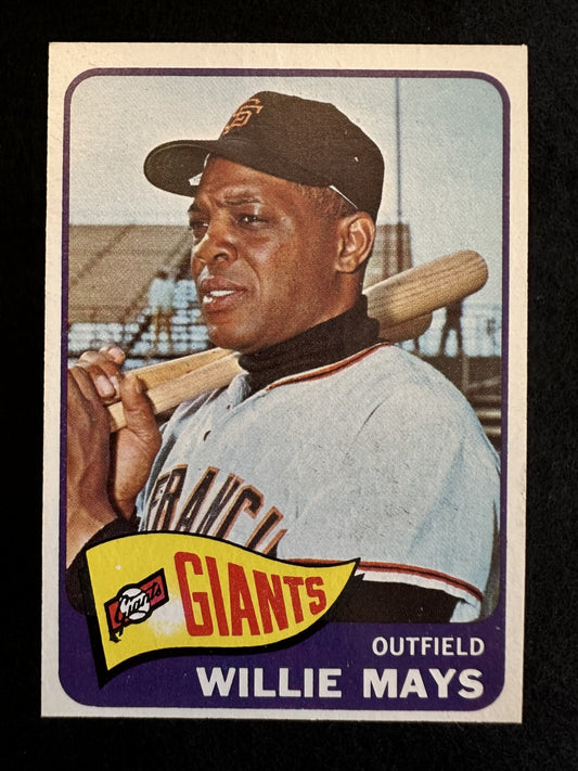1965 Topps Willie Mays (#250) NM HOFer, Beautiful Card in A+ Shape ^GRUMPYBUCK^