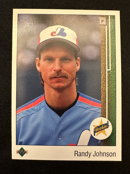 1989 Upper Deck Randy Johnson (#25) NM Rookie Card, Big Unit ^GRUMPYBUCK^