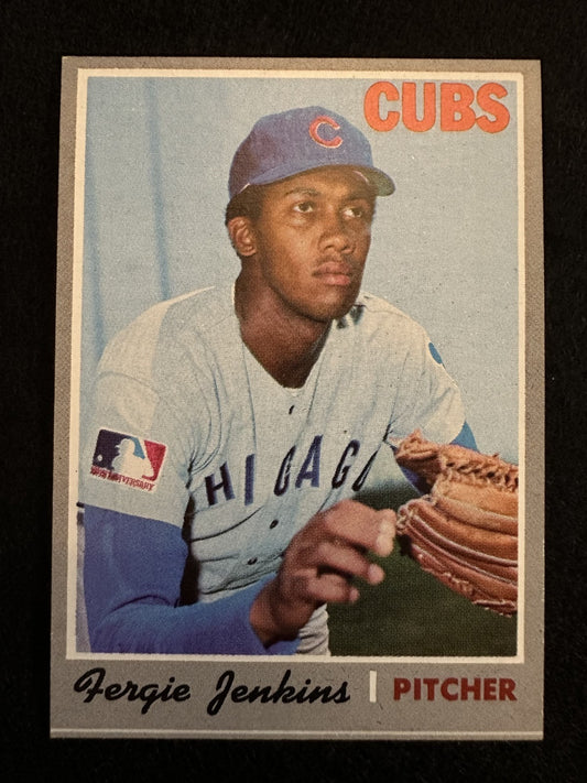 1970 Topps Fergie Jenkins (#240) NM HOFer, Cubs Ace ^GRUMPYBUCK^