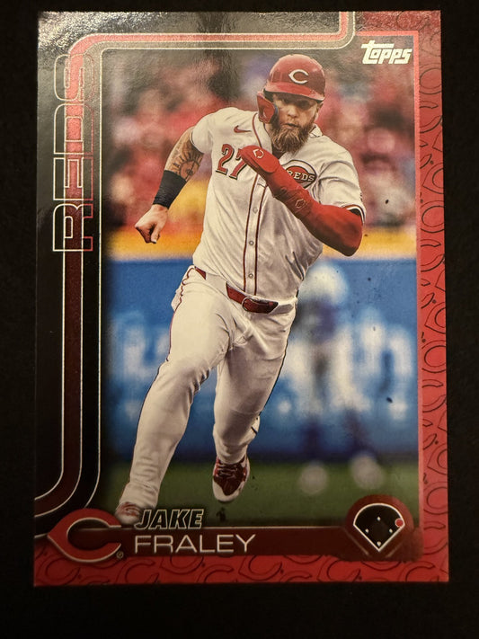 2025 Topps Series 2 Jake Fraley (#675) MINT  Team Color Variation ^GRUMPYBUCK^