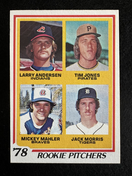 1978 Topps Jack Morris & Others (#703) NM HOFer, Rookie Card ^GRUMPYBUCK^